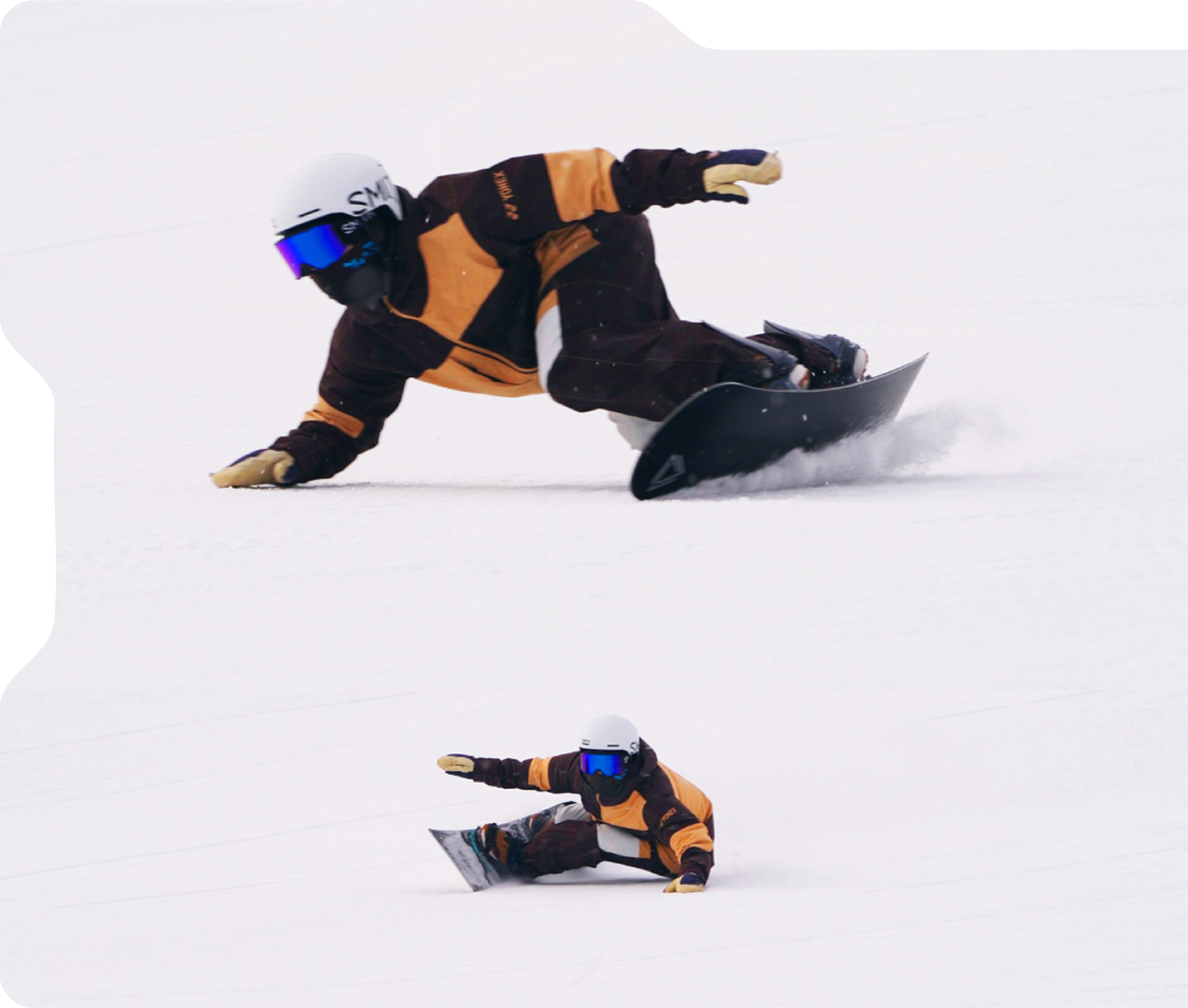スノーボーダー「稲川資生」の写真